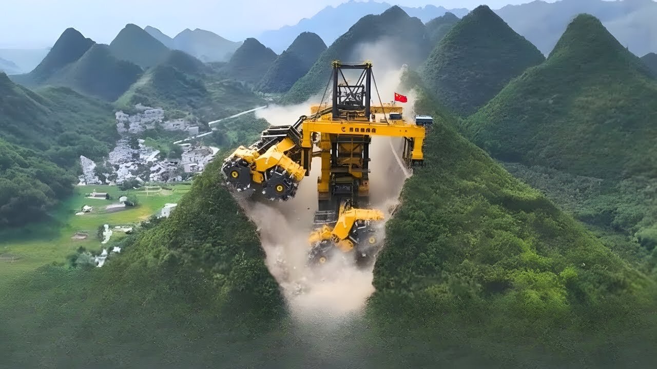 China Shocks the World With Its New Colossal Construction Machine