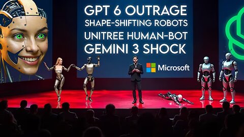 AI SHOCKS Everyone This Month: GPT-6 Outrage, China’s Self-Evolving AI, Shape-Shifting Robots...