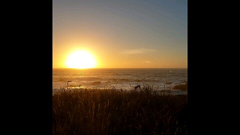 Waves and October 29th 2025. The Pacific ocean looks and sounds much like as the world today.