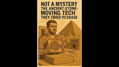 Not a Mystery: The Ancient Stone-Moving Tech They Tried to Erase