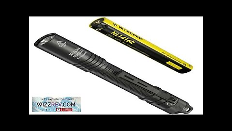 NITECORE MT2A Pro UHi20 1000 Lumens 255M EDC LED Flashlight With 1600mAh Review