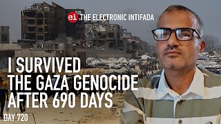 I survived the Gaza genocide after 690 days, with Ahmed Abu Artema