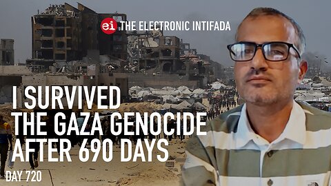 I survived the Gaza genocide after 690 days, with Ahmed Abu Artema