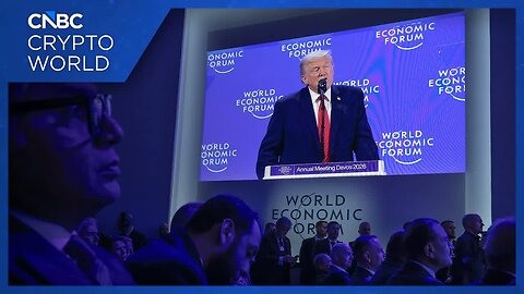 President Trump touts progress on crypto regulation at the World Economic Forum: CNBC Crypto World