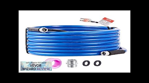 VEVOR 50ft Heated Water Hose for RV Heated Drinking Water Hose Antifreeze Review