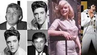 Elvis Presley y Trump son Primos hermanos. Elvis está Vivo