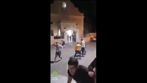 Palestinians attack an Arab Christian Church in Bethlehem