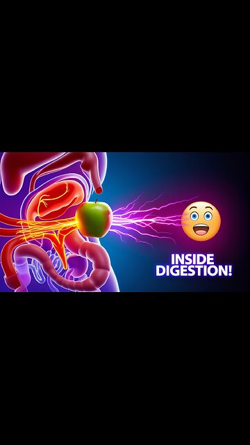 What Happens When You Eat an Apple 🍎😳 (3D Digestive Animation)