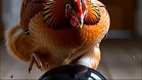 bowling ball chicken 🐔