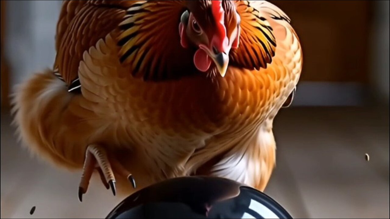 bowling ball chicken 🐔