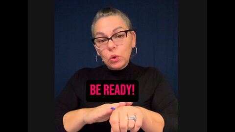 🚨 Be READY For His Return! 😱 #ASL #deaf #signlanguage