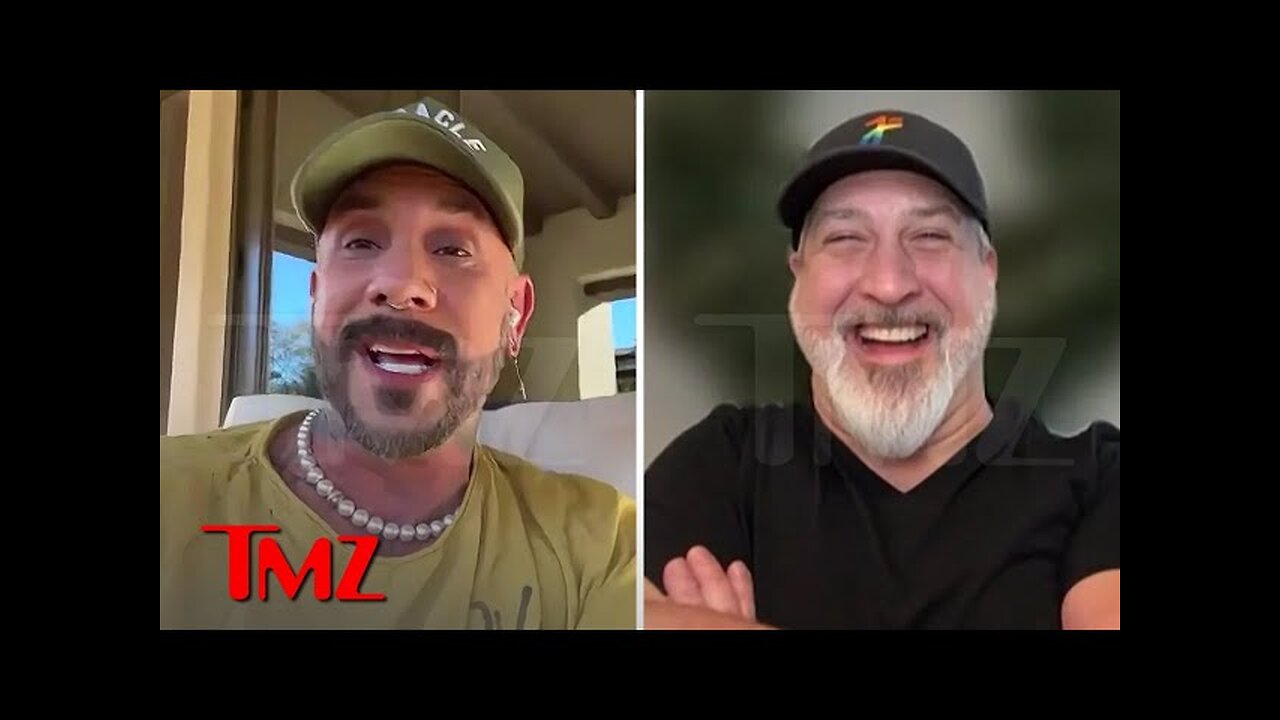 AJ McLean, Joey Fatone Dish on NYE Show, Bromance, Potential *NSYNC Reunion | TMZ Live