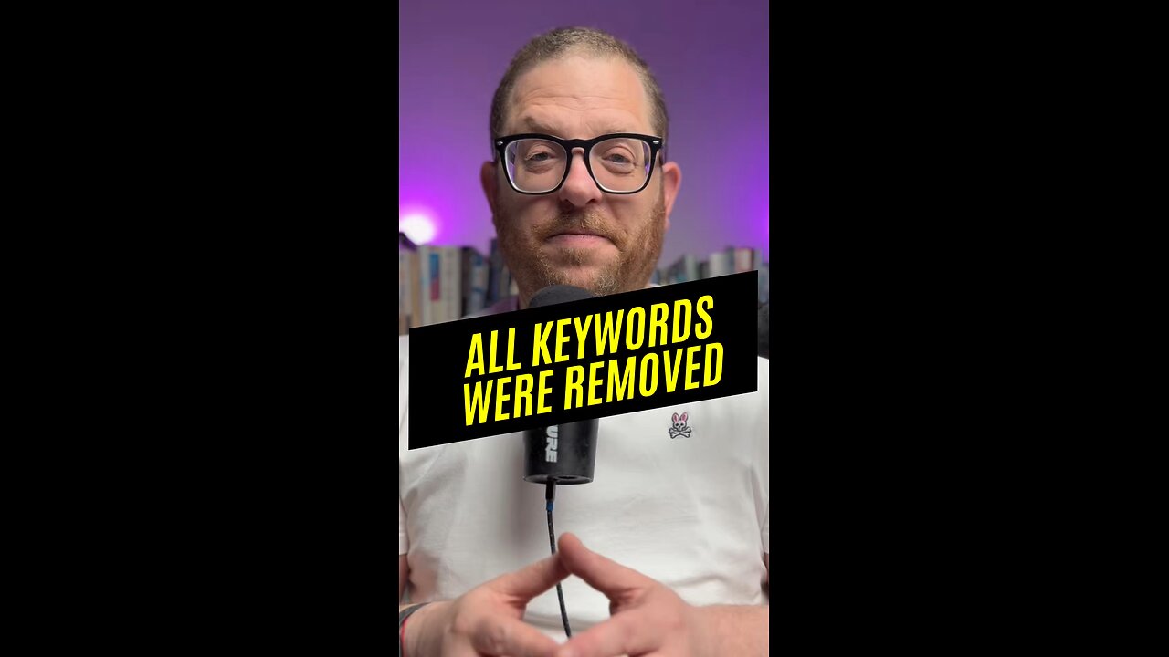 All Keywords Were Removed in Keyword Planner