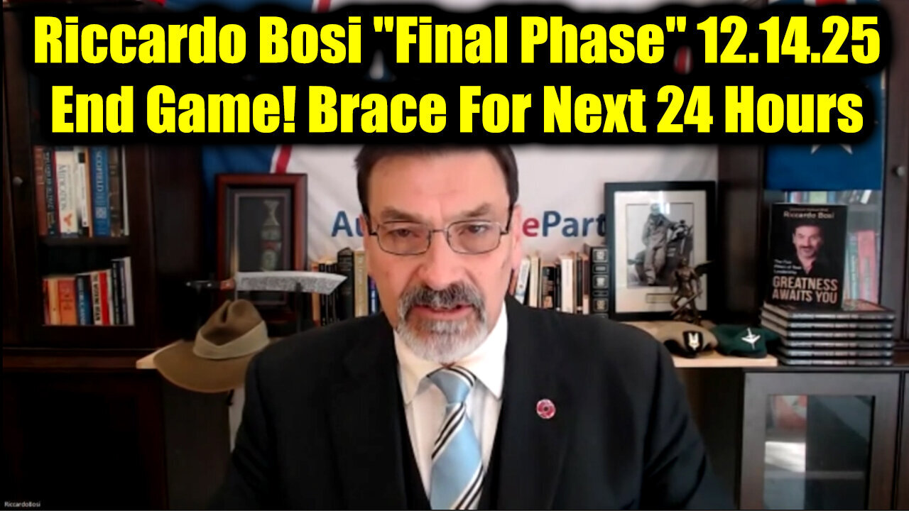 BOSI:"Final Phase". EMERGENCY ALERT 12.14.25