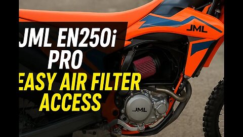 JML EN250i PRO: How to Access the Air Filter Fast & Easy
