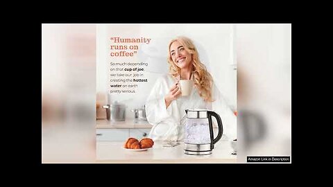 Speed-Boil Electric Kettle For Coffee & Tea 1.7L Water Boiler 1500W Review