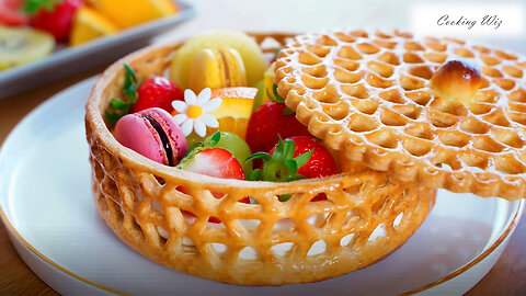 🍓🥝 The Most Beautiful Fruit Tart You’ll Ever See! 🍰✨