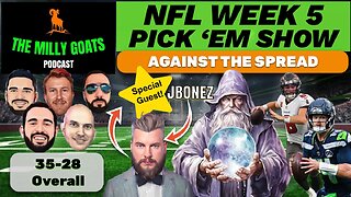 NFL Week 5 Pick 'em Contest Breakdown with Special Guest - JBonez