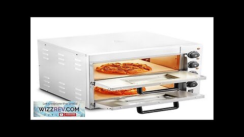 VEVOR Commercial Countertop Pizza Oven Electric Pizza Oven for 16" Pizza Indoor Review