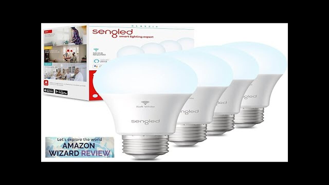 Sengled Alexa WiFi Light Bulb Smart Bulbs That Work with Alexa/Google Review