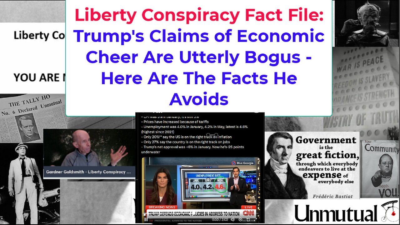 Liberty Fact File: Trump Lies Re Economy, Exposed. Here Are Key Facts
