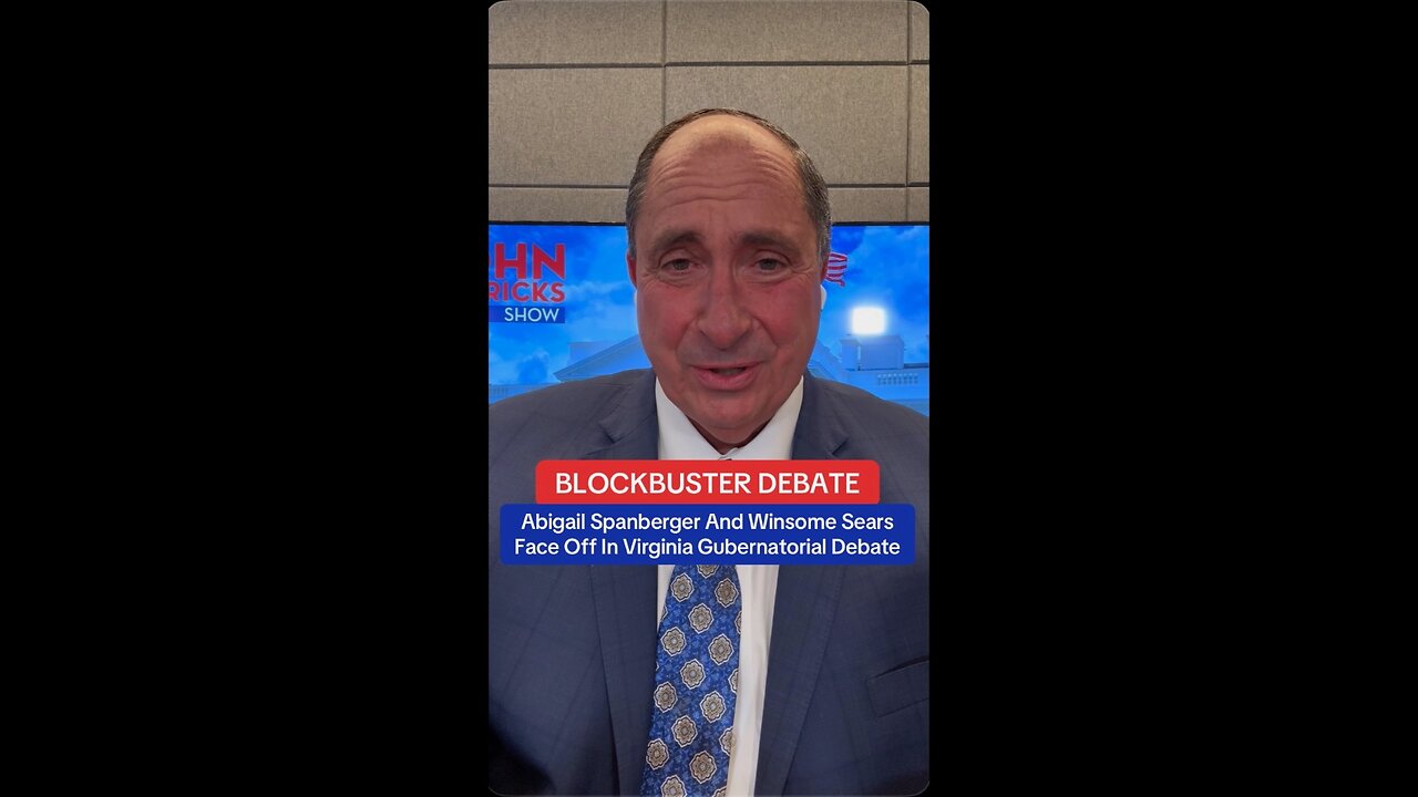 TONIGHT @ 7PM ET: Virginia Gubernatorial Debate