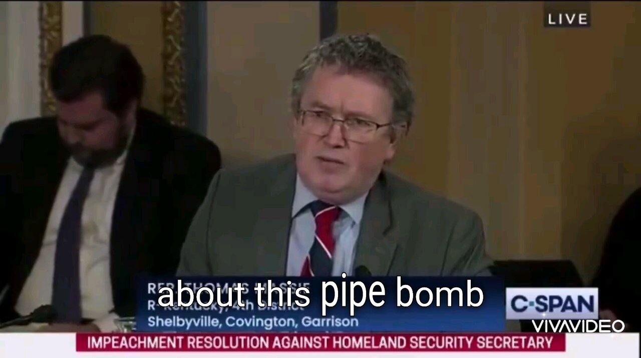 Thomas Massey questions Benny Thompson from J6 committee.