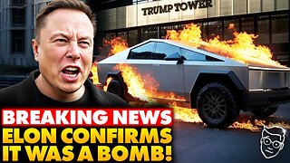 Elon Musk CONFIRMS: Terrorists Just Attacked Trump Tower With MASSIVE Bomb Detonated in CyberTruck