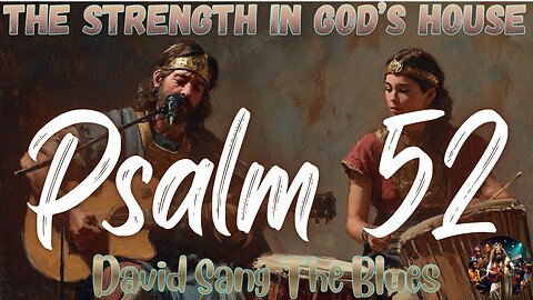 The Strength in God’s House | A Psalm 52 Prophetic Blues Song