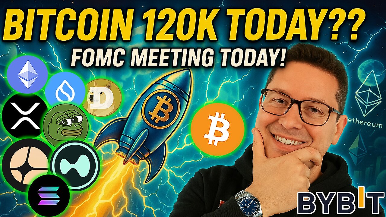 BITCOIN 120K Today?? Watch This Before FOMC Meeting News!!