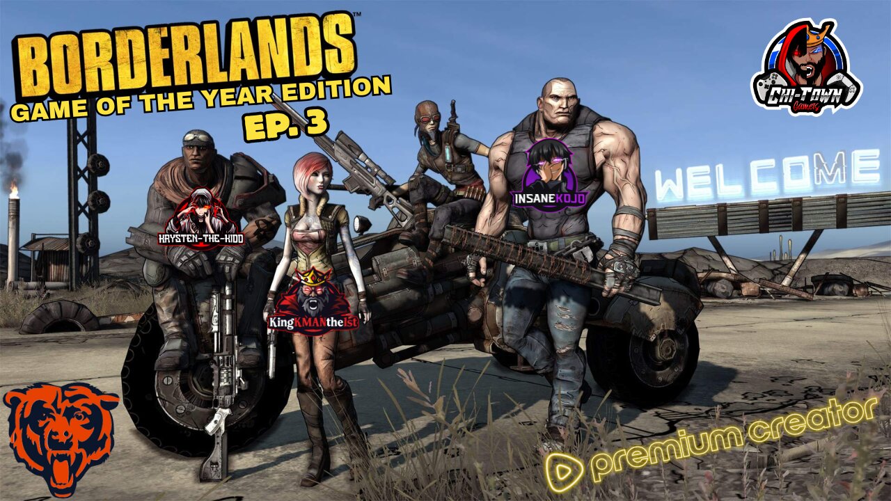 {18+} Borderlands GOTY Edition Ep. 3 W/ CTG | Pre-Show = KOJO & KMAN | Post-Show = Variety Games