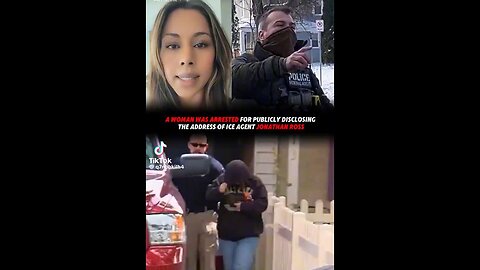 🚨 Leftist Woman ARESTED & FIRED from job for Doxxing ICE Agent Jonathan Ross’ address - Minneapolis