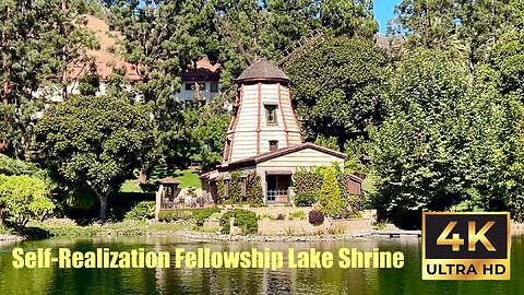 Visiting the Self-Realization Fellowship Lake Shrine in Pacific Palisades, California.