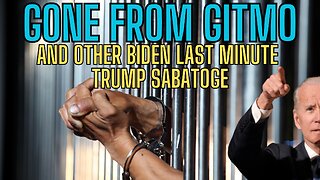 Last Minute Biden MARLARKEY Waiting On Trump To Take Office! Terrorist Set Free - Other Shenanigans