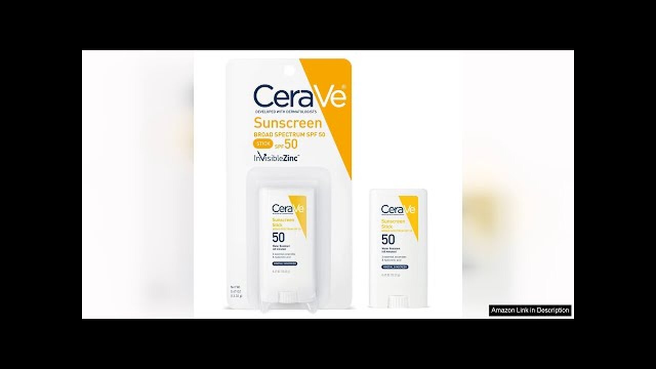 CeraVe Mineral Sunscreen Stick SPF 50 Review