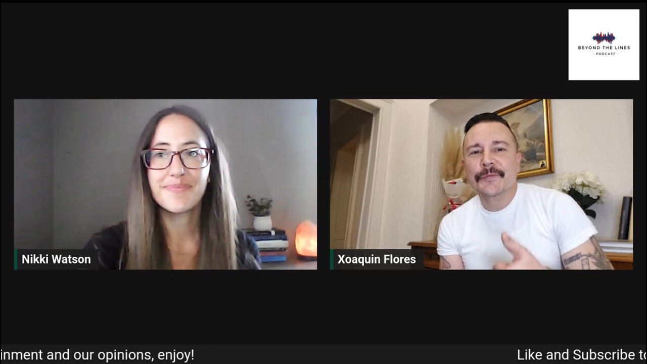 The Light That Won't Turn Off: Political Awakening, Media Control, and Moving Forward with Joy with guest Joaquin Flores -Episode 173 Beyond the Lines Podcast
