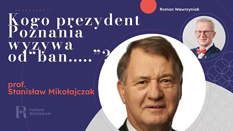 Kogo prezydent Poznania wyzywa od „ban….”?