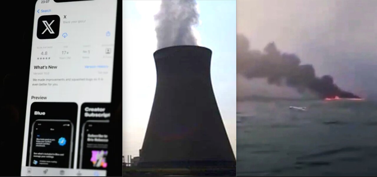 MASSIVE CYBERATTACK*NUCLEAR REACTOR LEAK*SHIP RAMMED-ENVIRONMENTAL DISASTER?