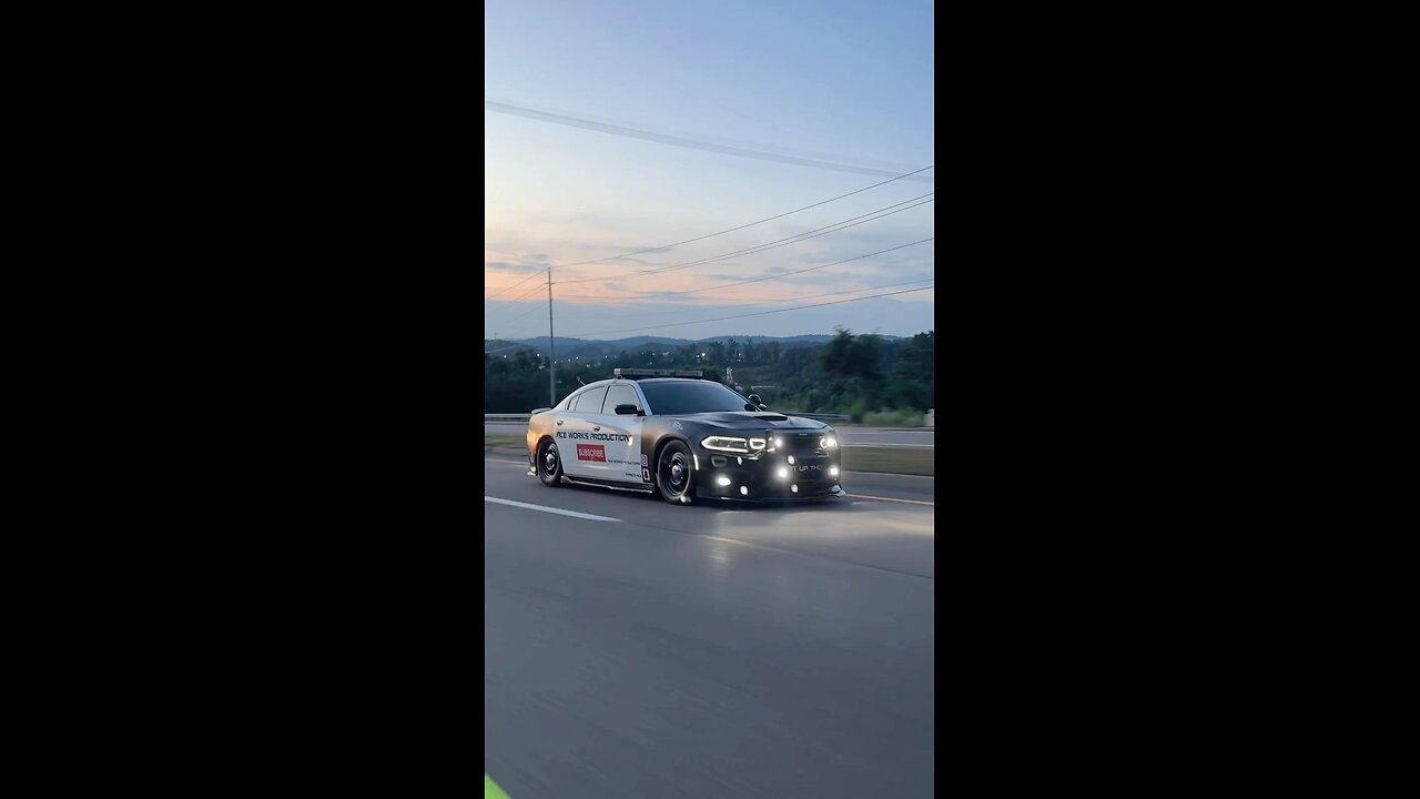 FAKE COP CAR