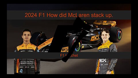 2024 McLaren Stack Up