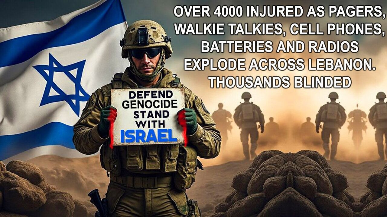 Israel Commits the Most Sadistic and Indiscriminate Terror Attack in World History | The Crowhouse