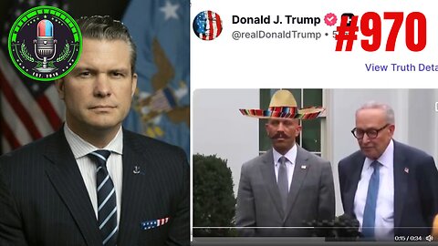 Hegseth/Trump Put Generals On Notice, Kirk/Israel Revelations, Dem's Government Shutdown