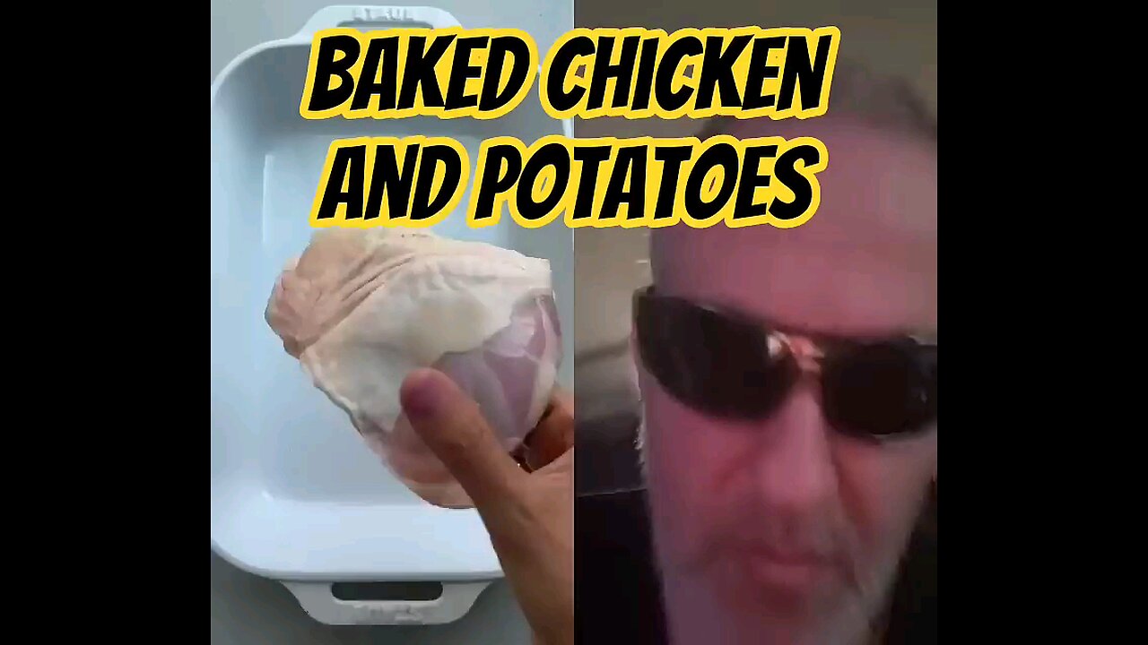 Baked Chicken and Potatoes Simple is Always Best and Most DELICIOUS