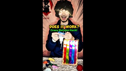 How to Make a Color-Changing Light with Balloons!💡🌈 | Solo Leveling episode | Sung Jinwoo