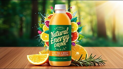 Natural Energy Drink to give you a boost without caffeine