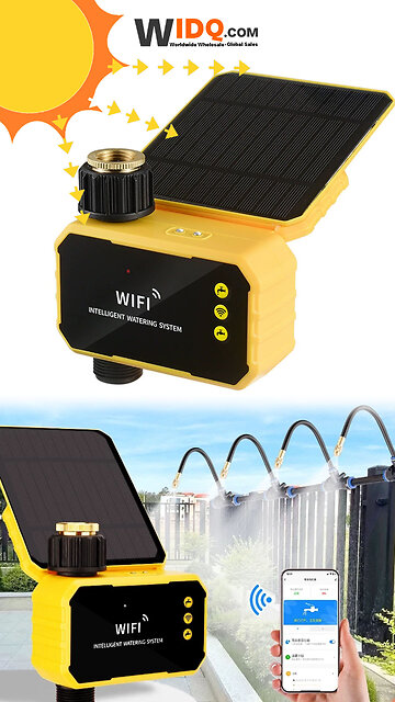 🌿 Smart WIFI Water Timer – Effortless Garden Irrigation! 💧