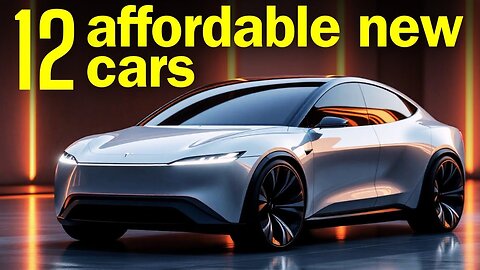 TOP 12 AMAZING NEW CARS 2025