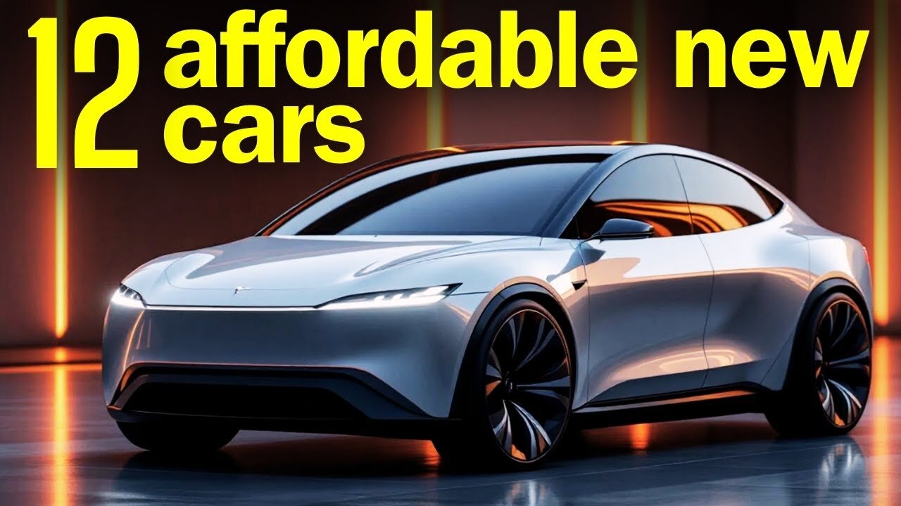 TOP 12 AMAZING NEW CARS 2025