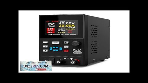 I8 Series 305/3010/4020 Programmable DC Power Supply 0-40V 0-20A 300W USB Port Review