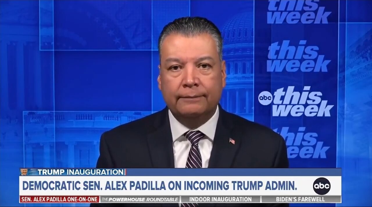 Sen Alex Padilla: I Won't Root For Trump On His Terms